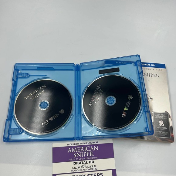 American Sniper Blu-Ray Disc + DVD With Cover - Picture 3 of 5